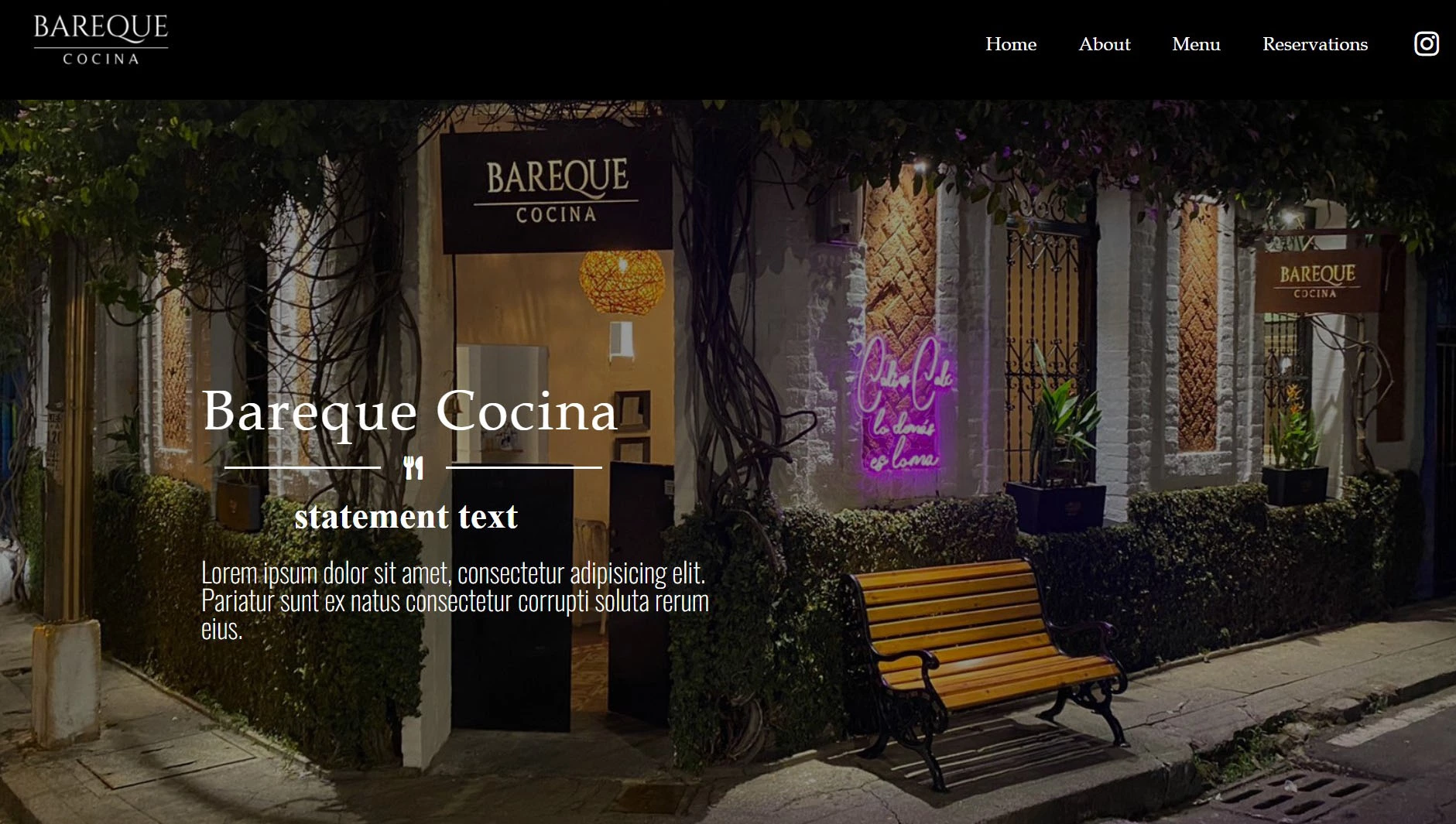 Bareque Cocina Modal